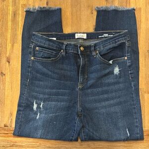 Women’s Nicole Miller SoHo high rise ankle skinny jeans size 12